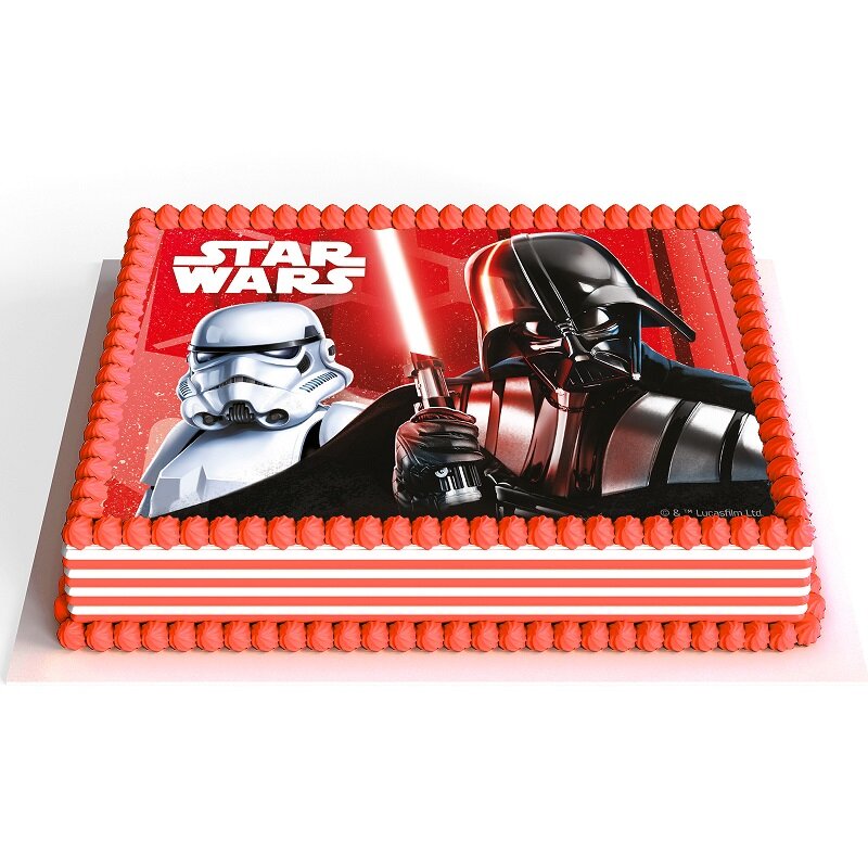 Tortenaufleger Star Wars - Fondant 15 x 21 cm