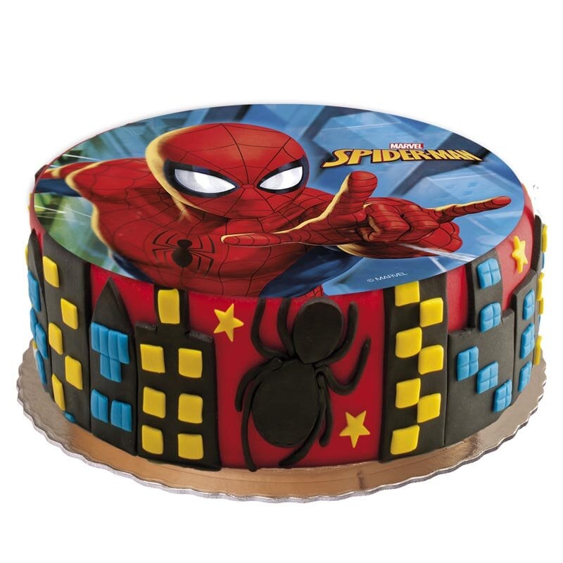 Tortenaufleger Spiderman - Fondant 20 cm