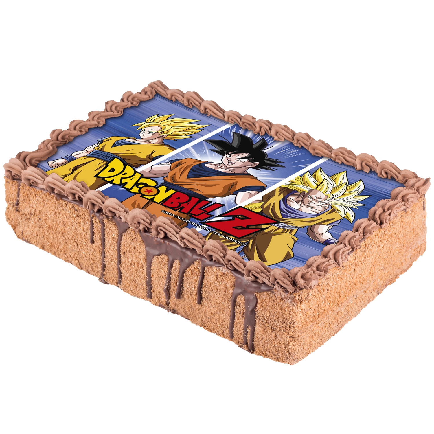 Tortenaufleger Dragon Ball - Fondant 15 x 21 cm