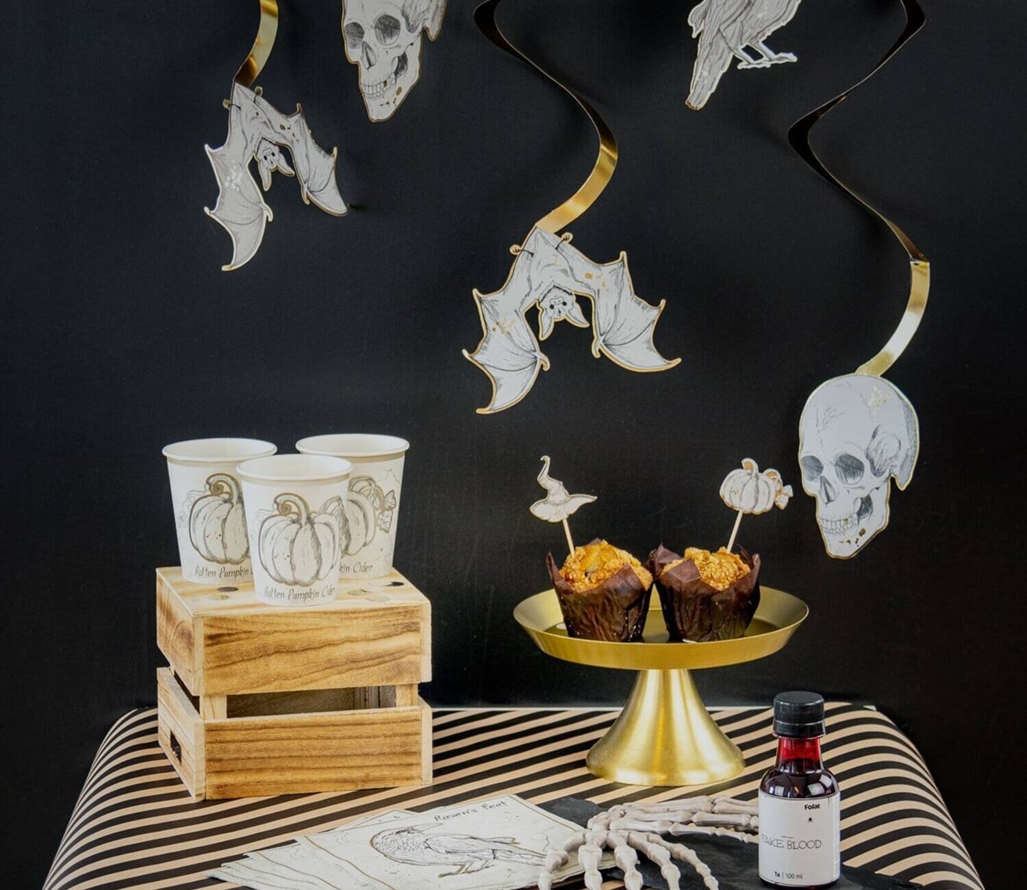 Halloween Dekorationen Creepy Curiosities 6er-Pack