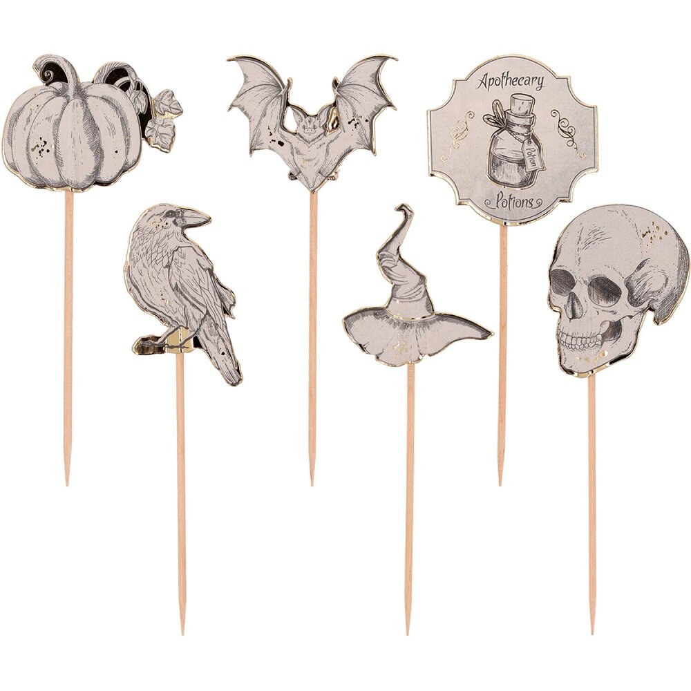 Partypicks Creepy Curiosities 6er-Pack