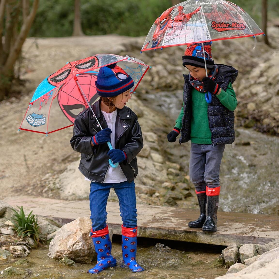 Spiderman - Kinderregenschirm