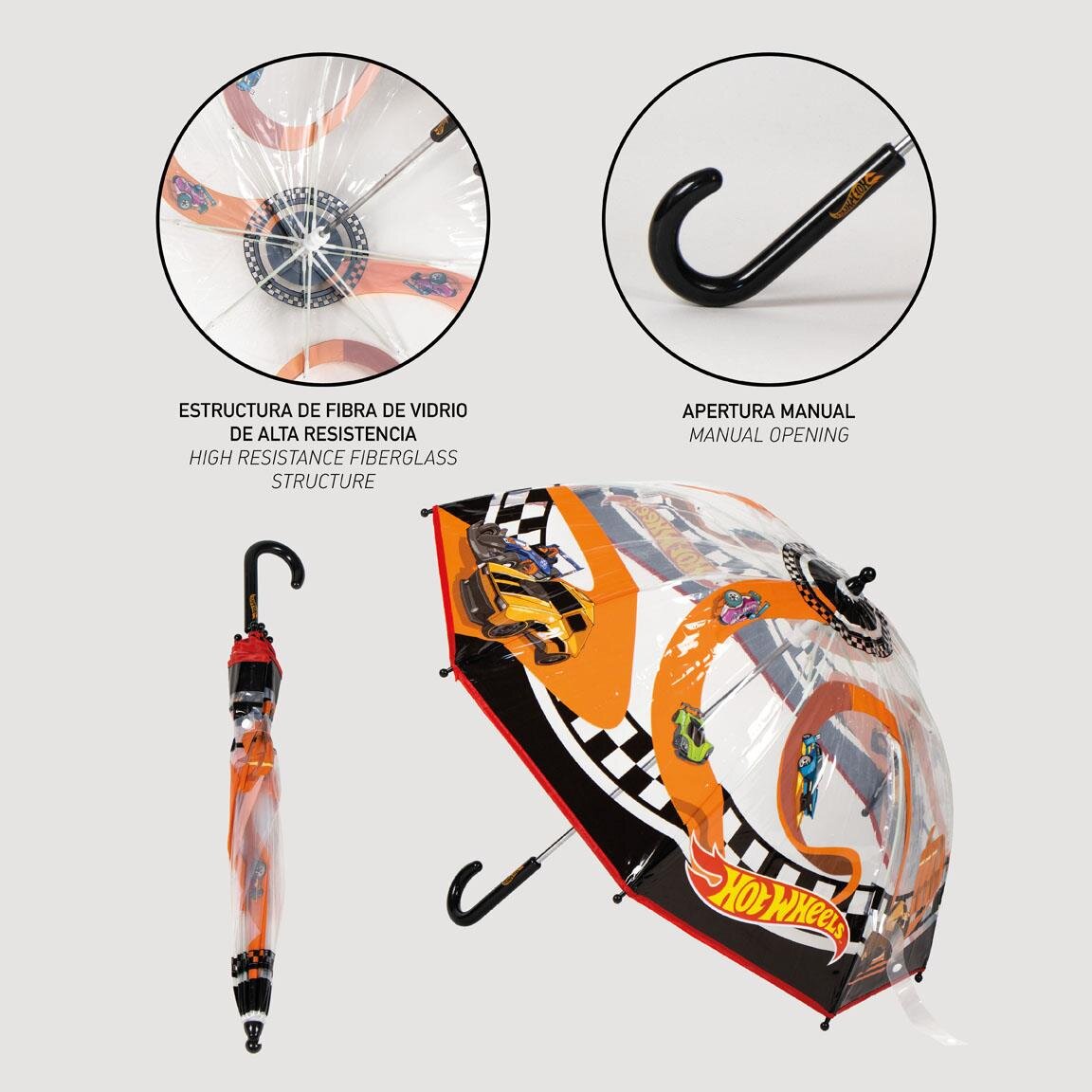 Hot Wheels Kinderregenschirm