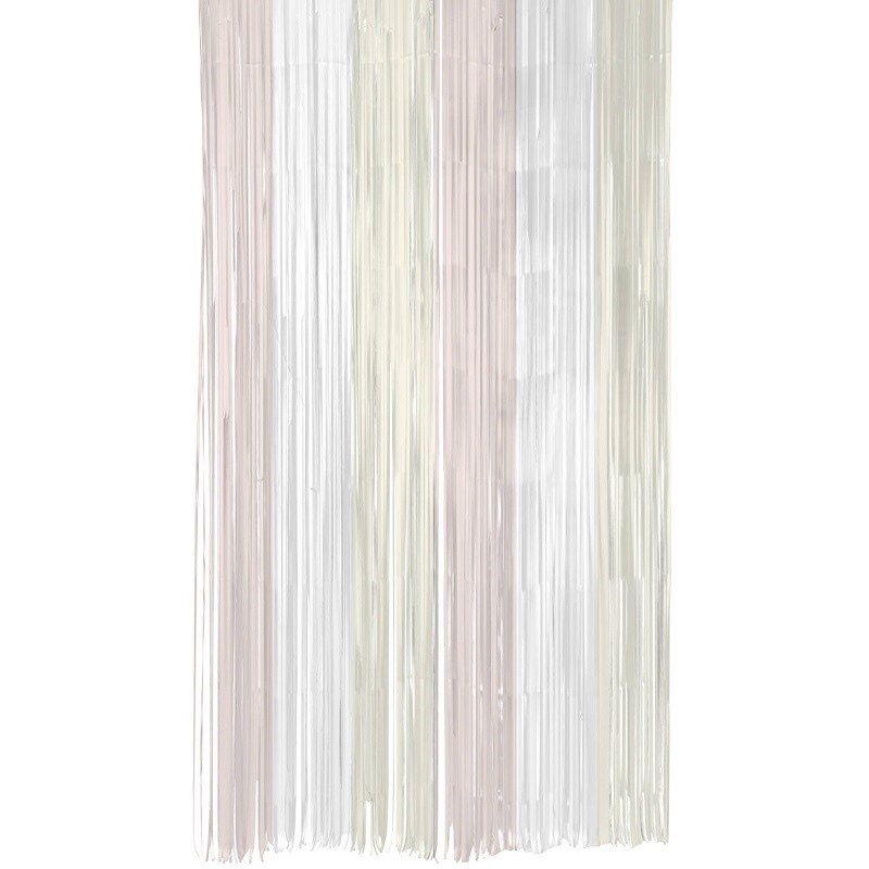 Papier-Vorhang in Pastellfarben 100 × 200 cm