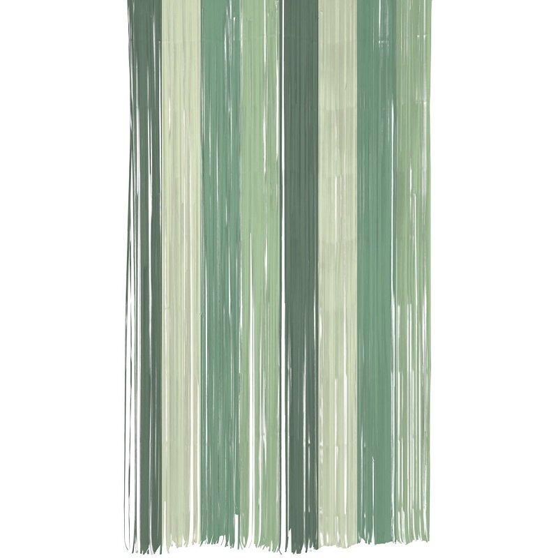 Papier-Vorhang in Grüntönen 100 × 200 cm
