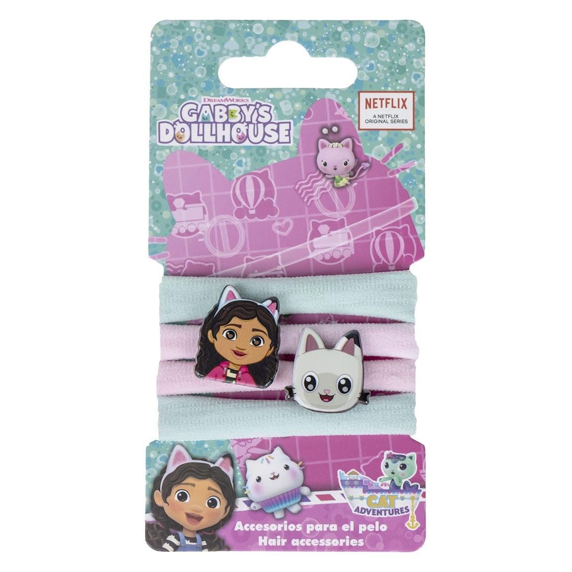 Gabby's Dollhouse - Haargummis 4er-Pack