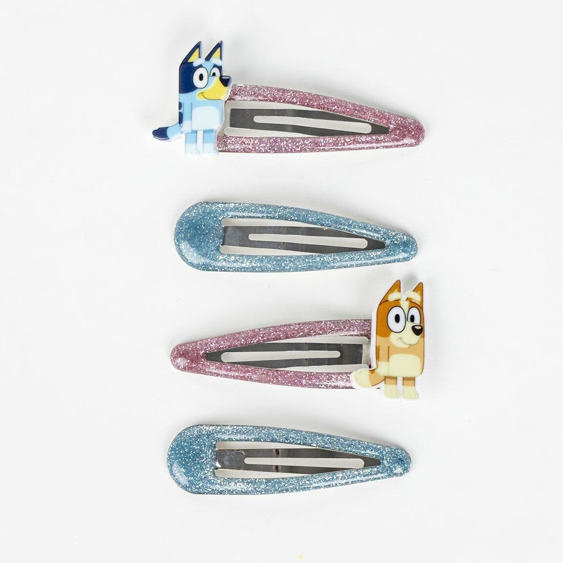 Bluey - Haarspangen 4er-Pack