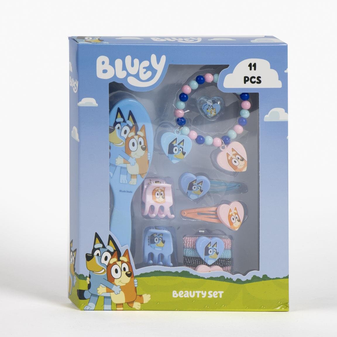 Bluey - Haarbürste & Schmuck