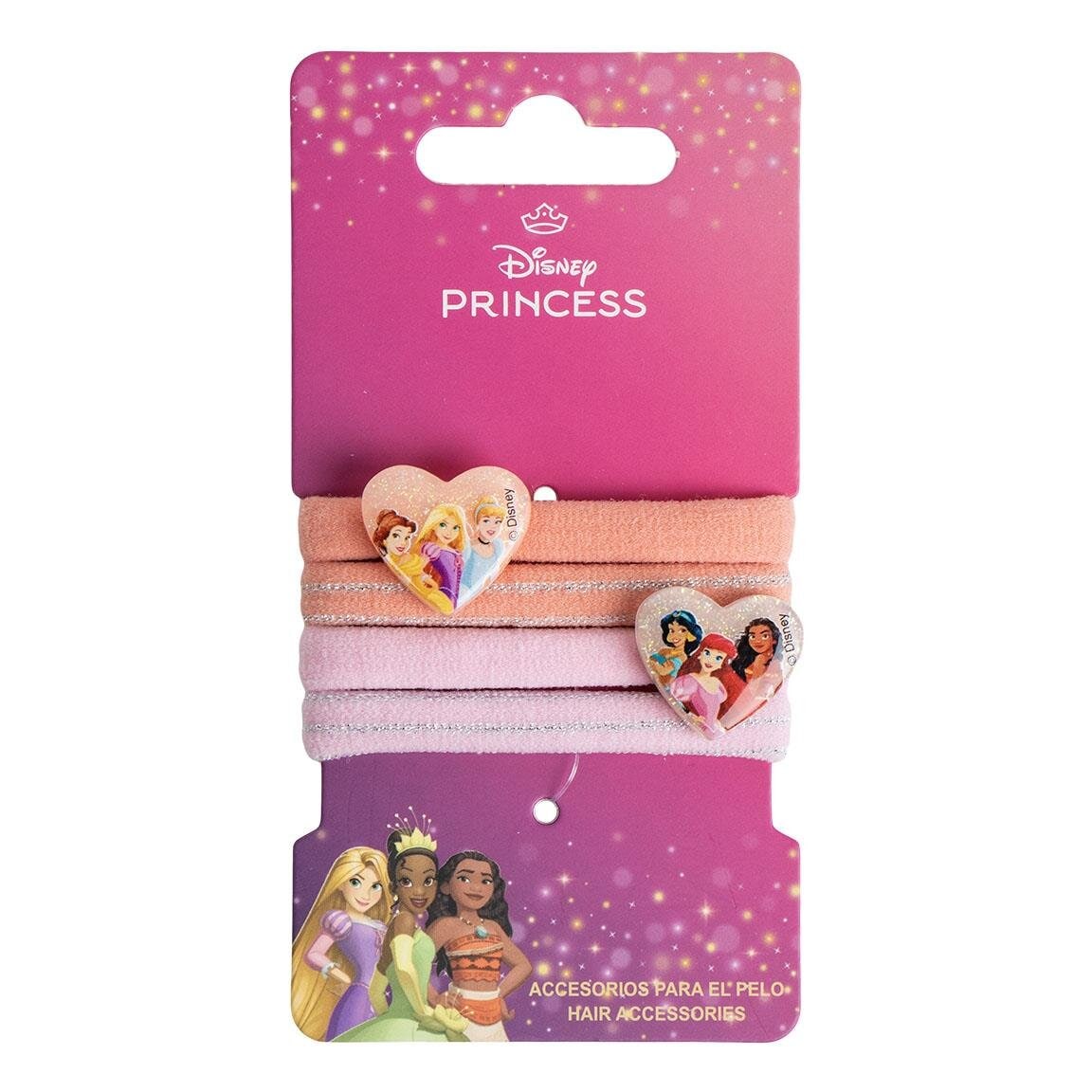 Disney Prinzessinnen - Haargummis 4er-Pack