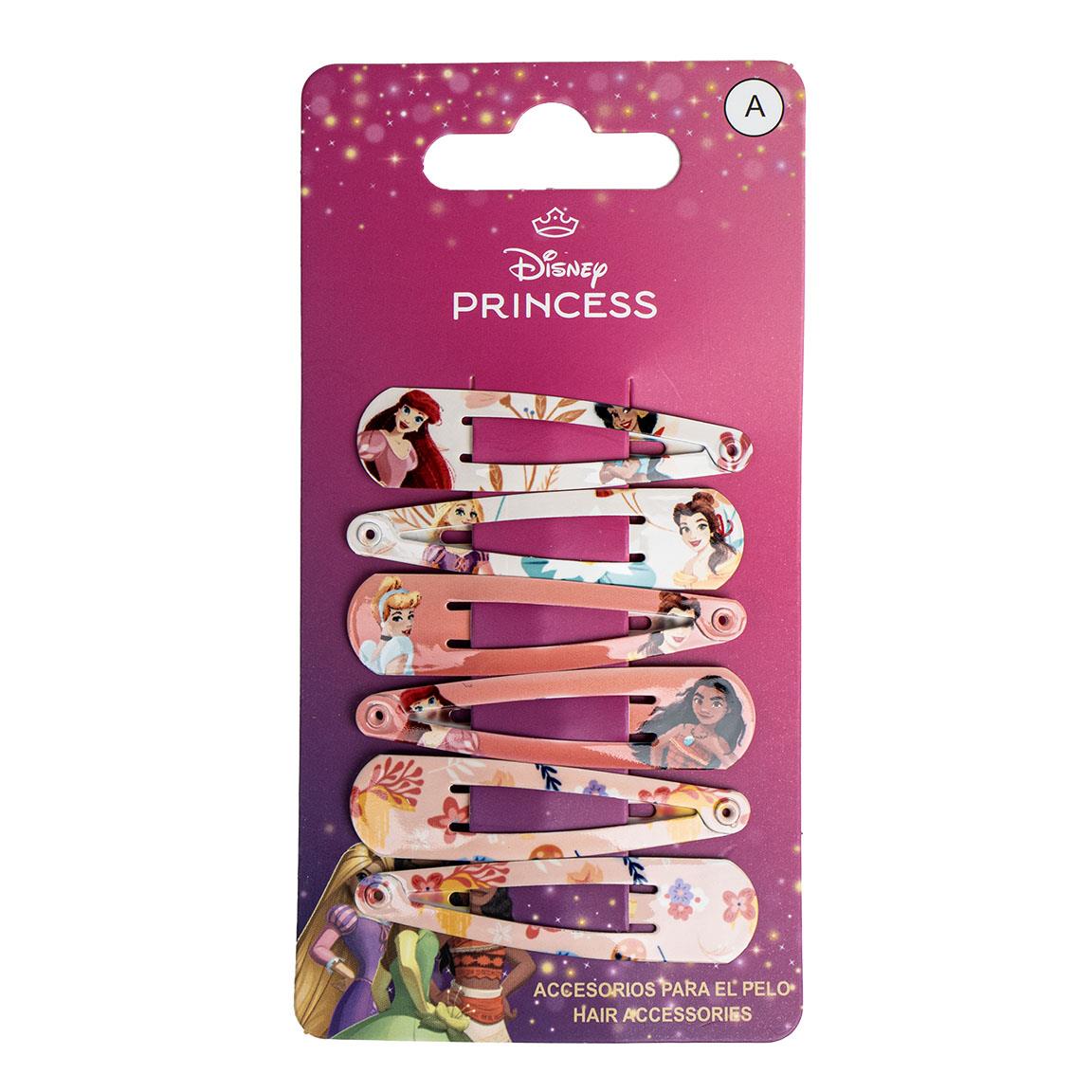 Disney Prinzessinnen - Haarspangen 6er-Pack