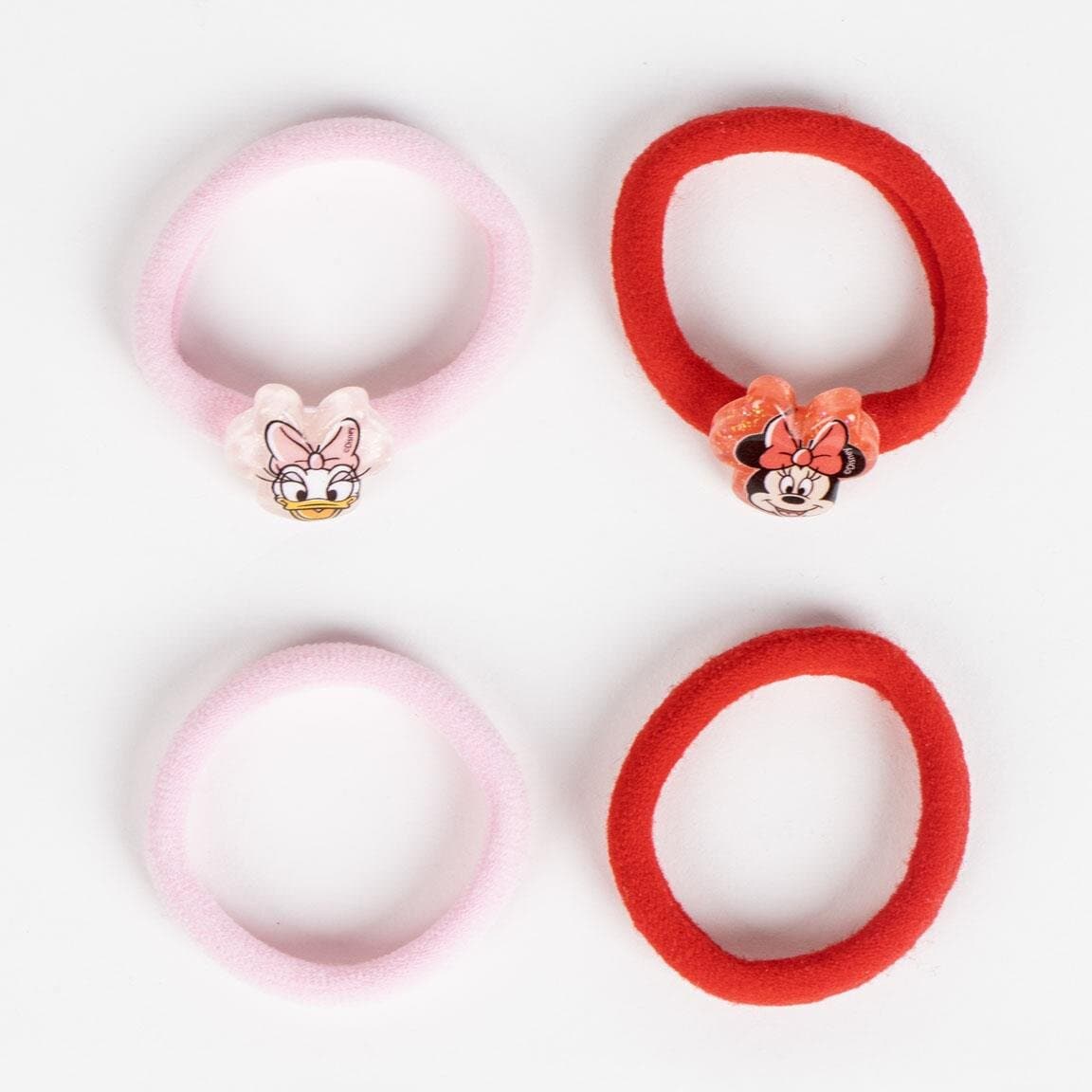 Minnie Maus - Haargummis 4er-Pack