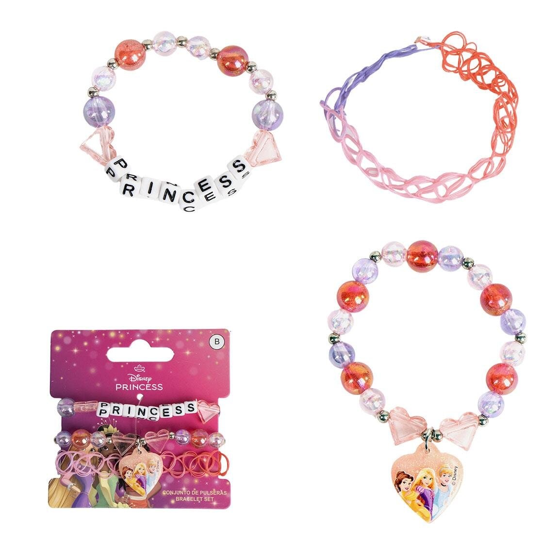 Disney Prinzessinnen - Armbänder 3er-Pack