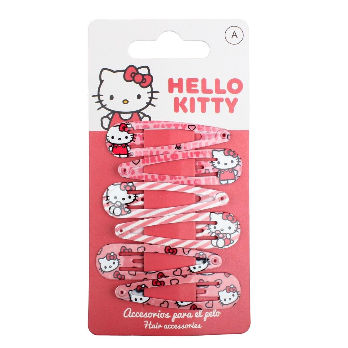 Hello Kitty - Haarspangen 6er-Pack