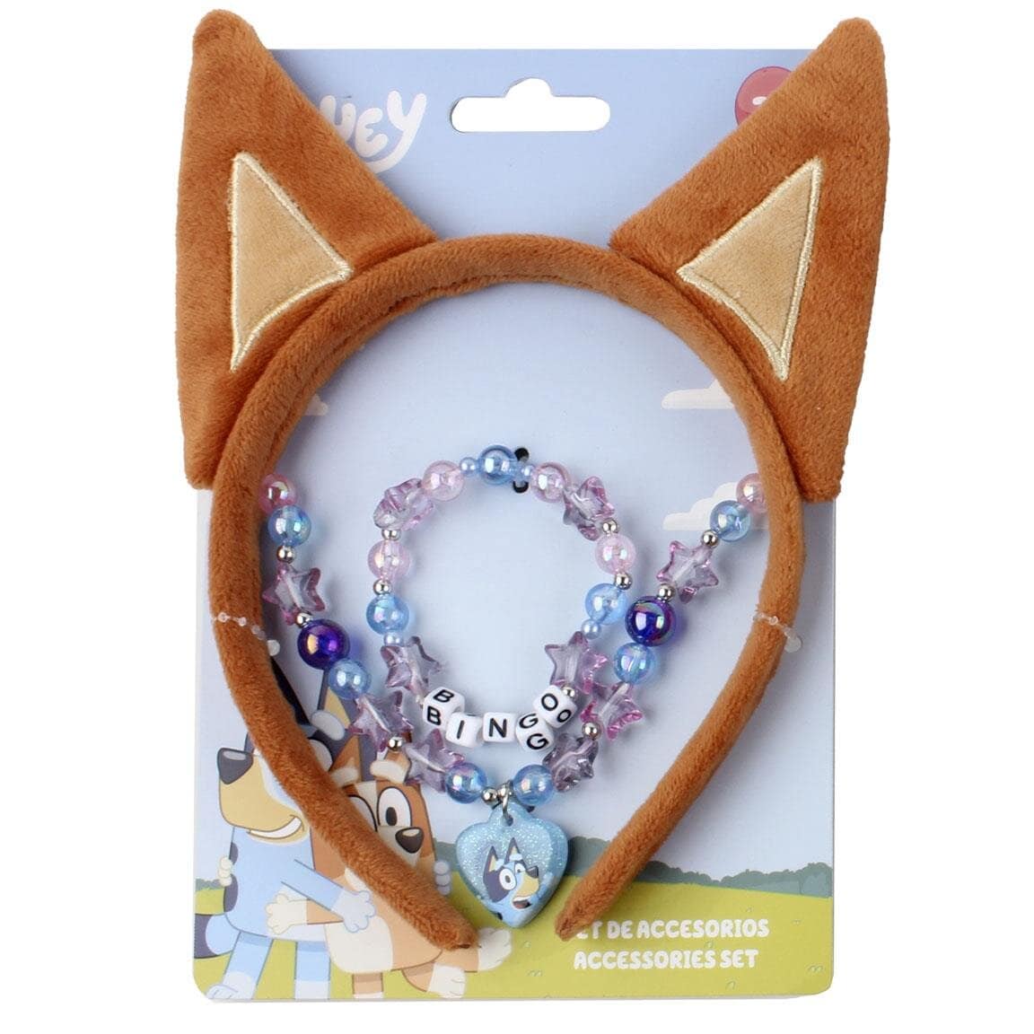 Bluey Bingo - Diadem, Armband & Halskette 3er-Pack