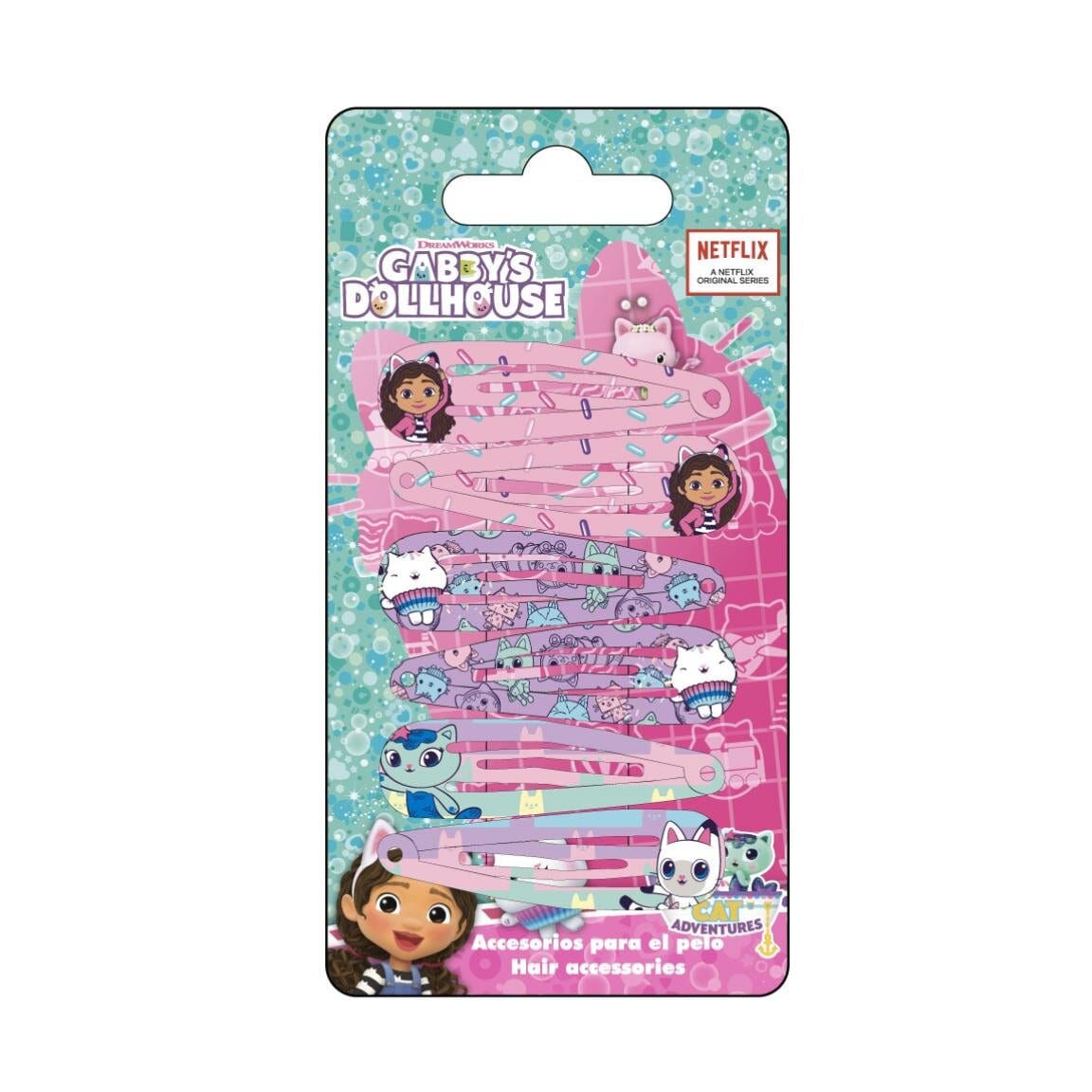 Gabby's Dollhouse - Haarspangen 6er-Pack