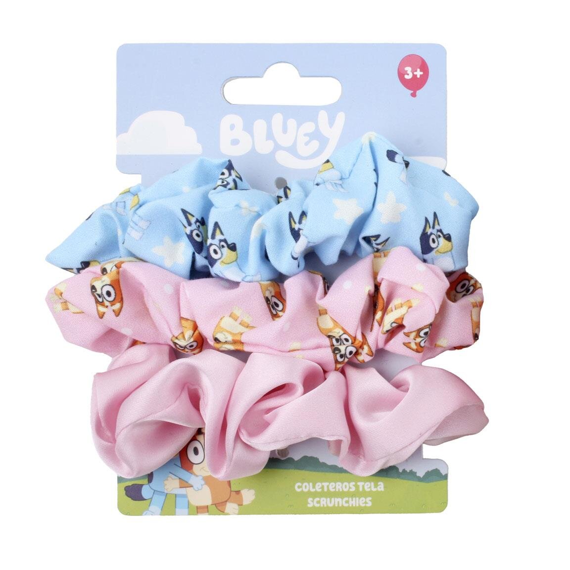 Bluey - Scrunchies 3er-Pack