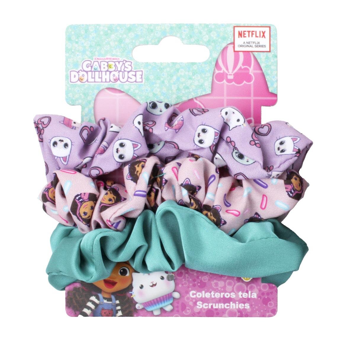 Gabby’s Dollhouse - Scrunchies 3er-Pack
