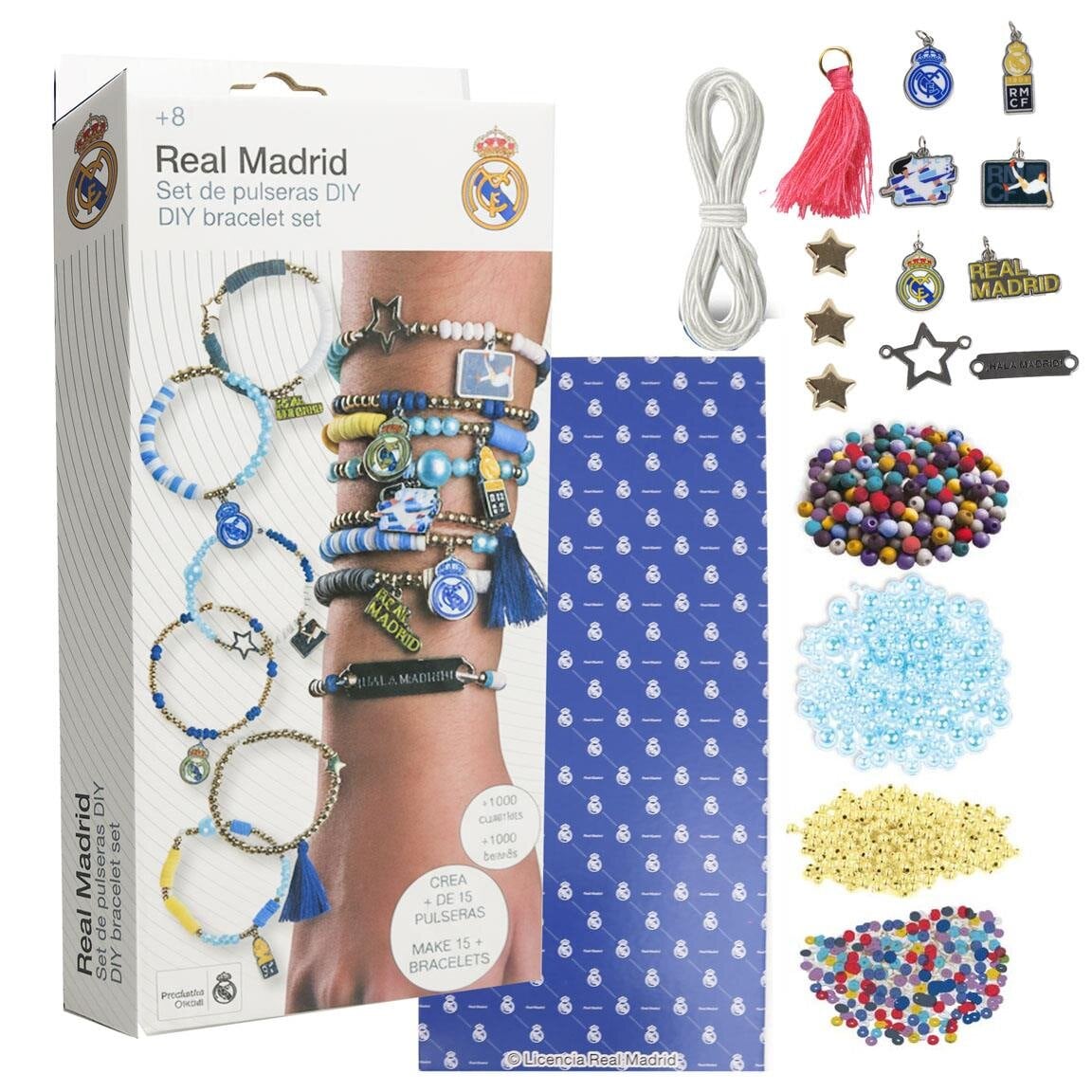 Real Madrid DIY Armbänder