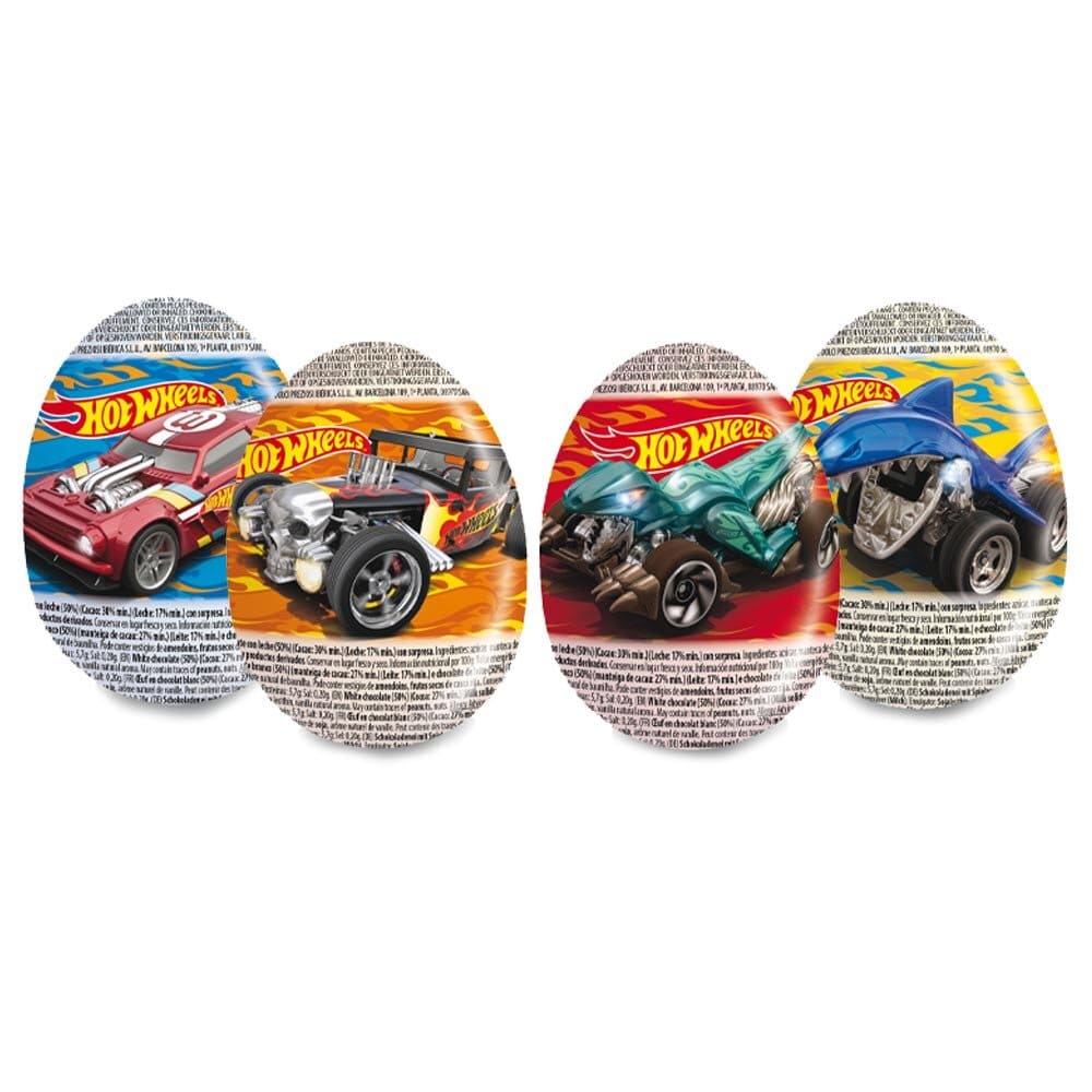 Hot Wheels Schokoladenei mit Überraschung