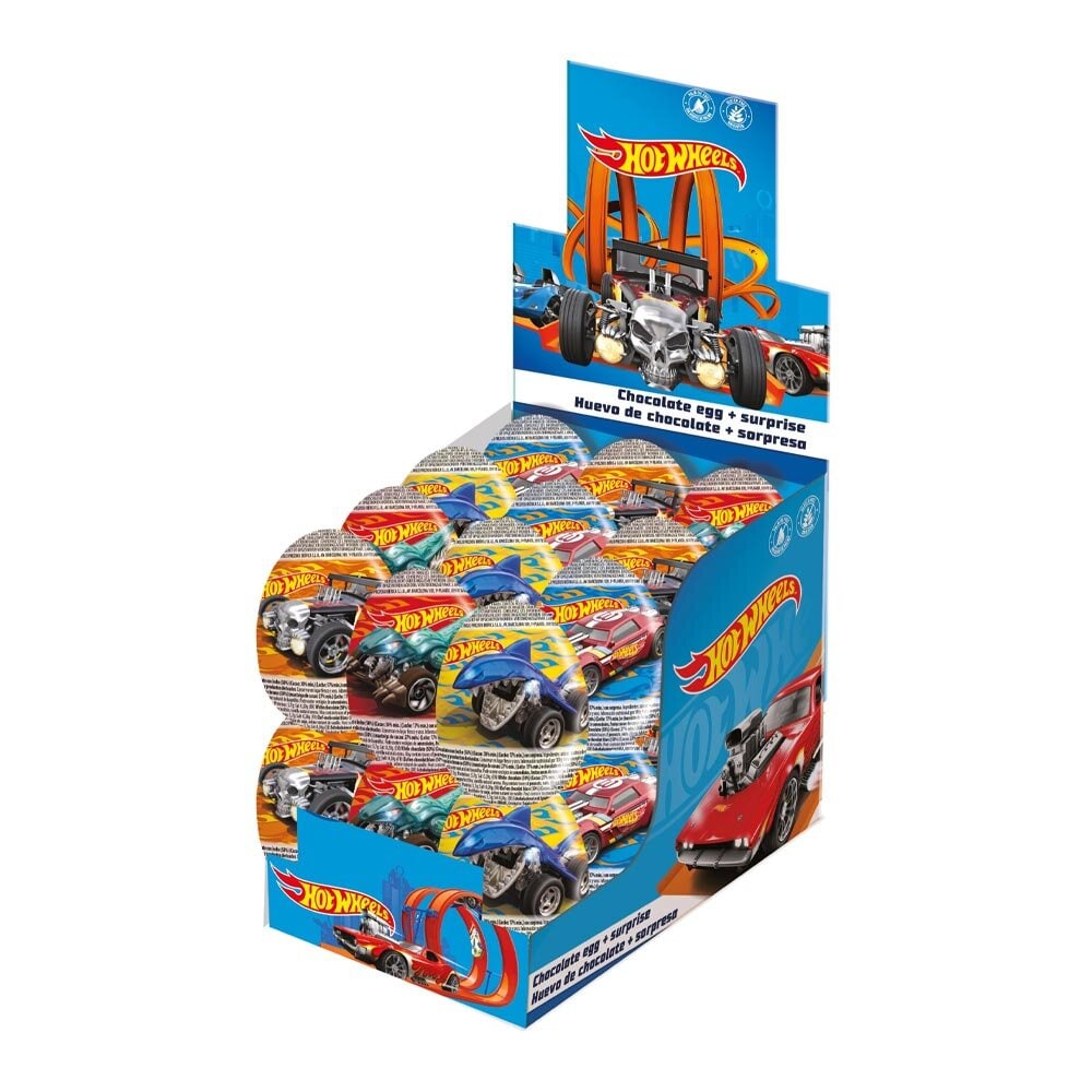 Hot Wheels Schokoladenei mit Überraschung