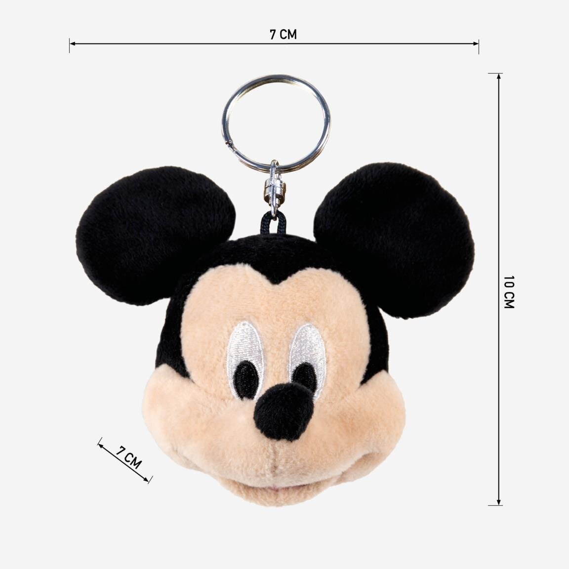 Mickey Maus - Plüsch Schlüsselring