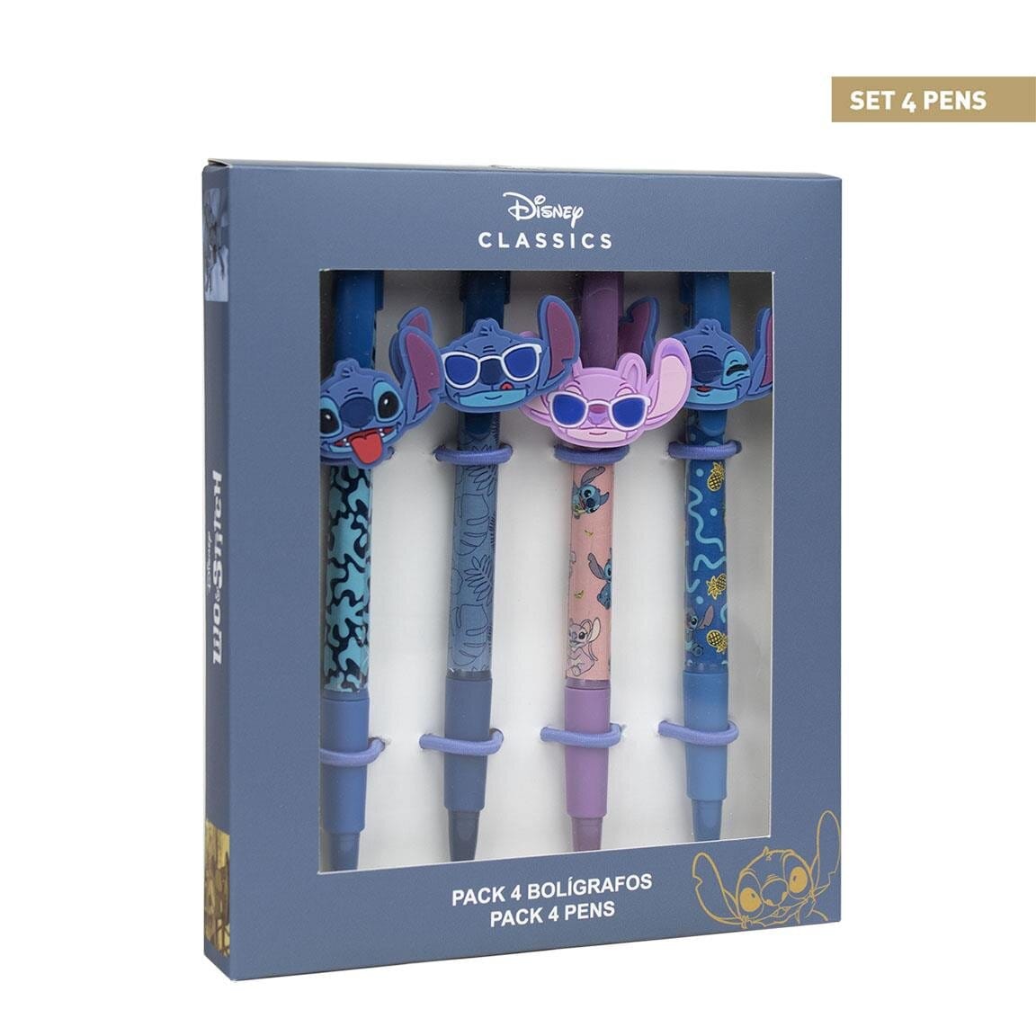 Lilo & Stitch - Kugelschreiber 4er-Set