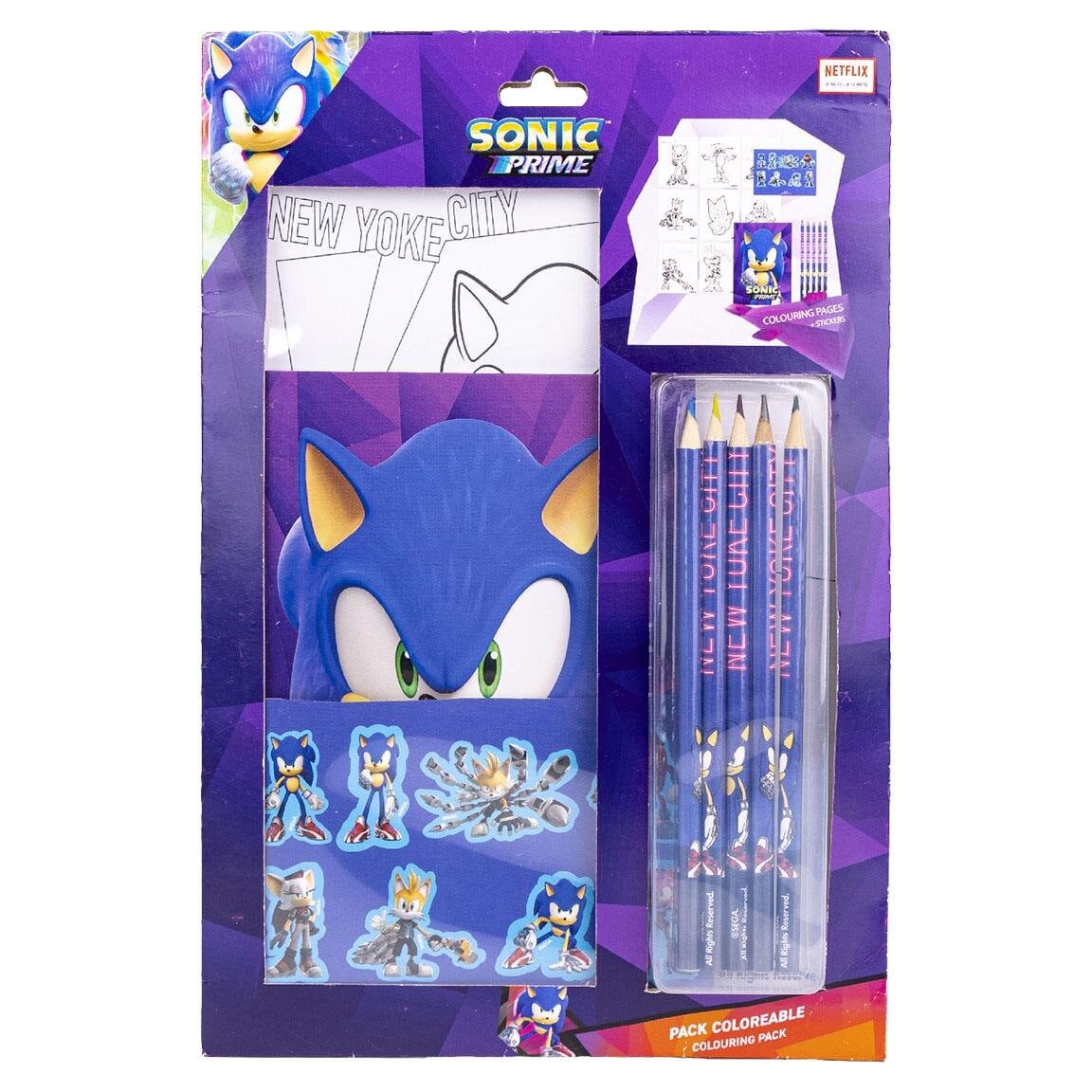 Sonic the Hedgehog - Mal- und Bastelset