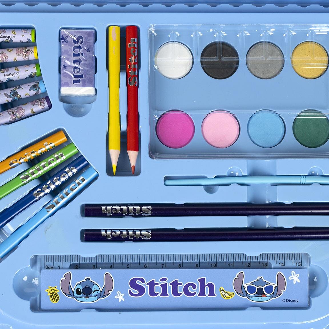 Stitch - Zeichen- und Malset 50-teilig