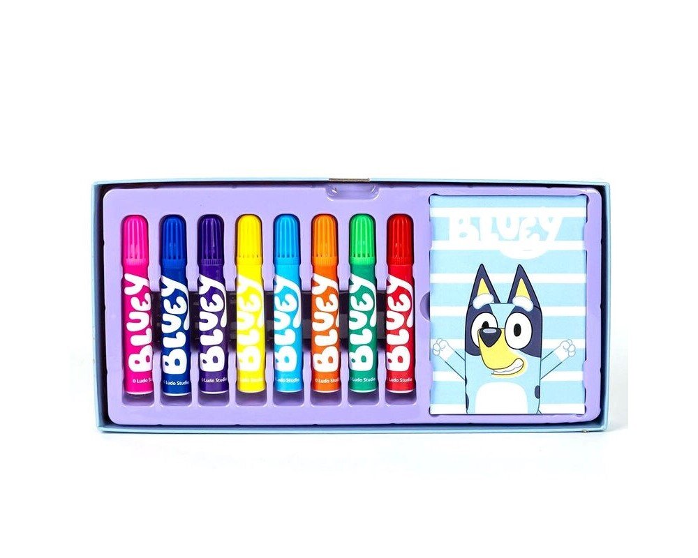 Bluey Zeichen- und Malset