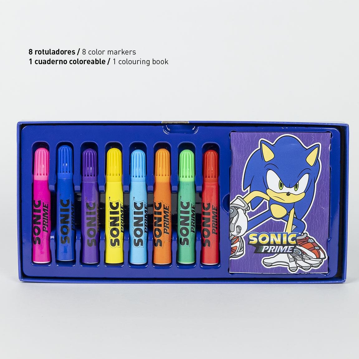 Sonic Prime - Zeichen- und Malset