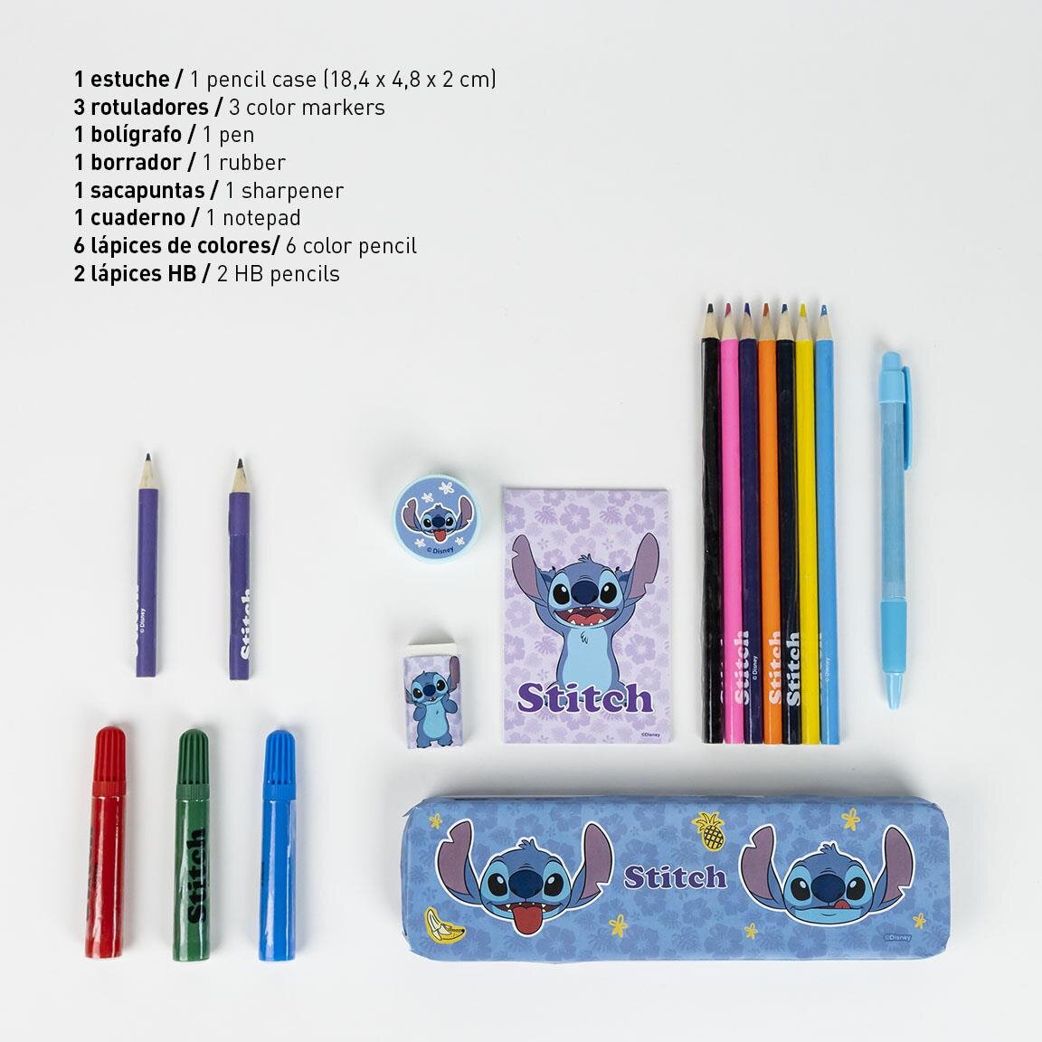 Stitch Mal- und Zeichenset