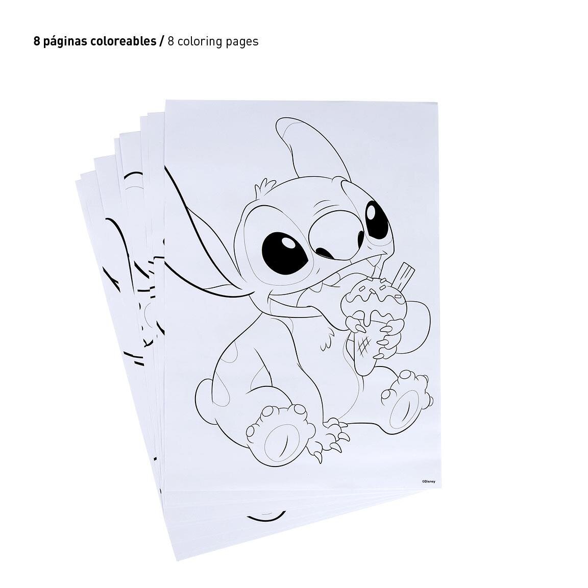 Stitch Mal- und Zeichenset