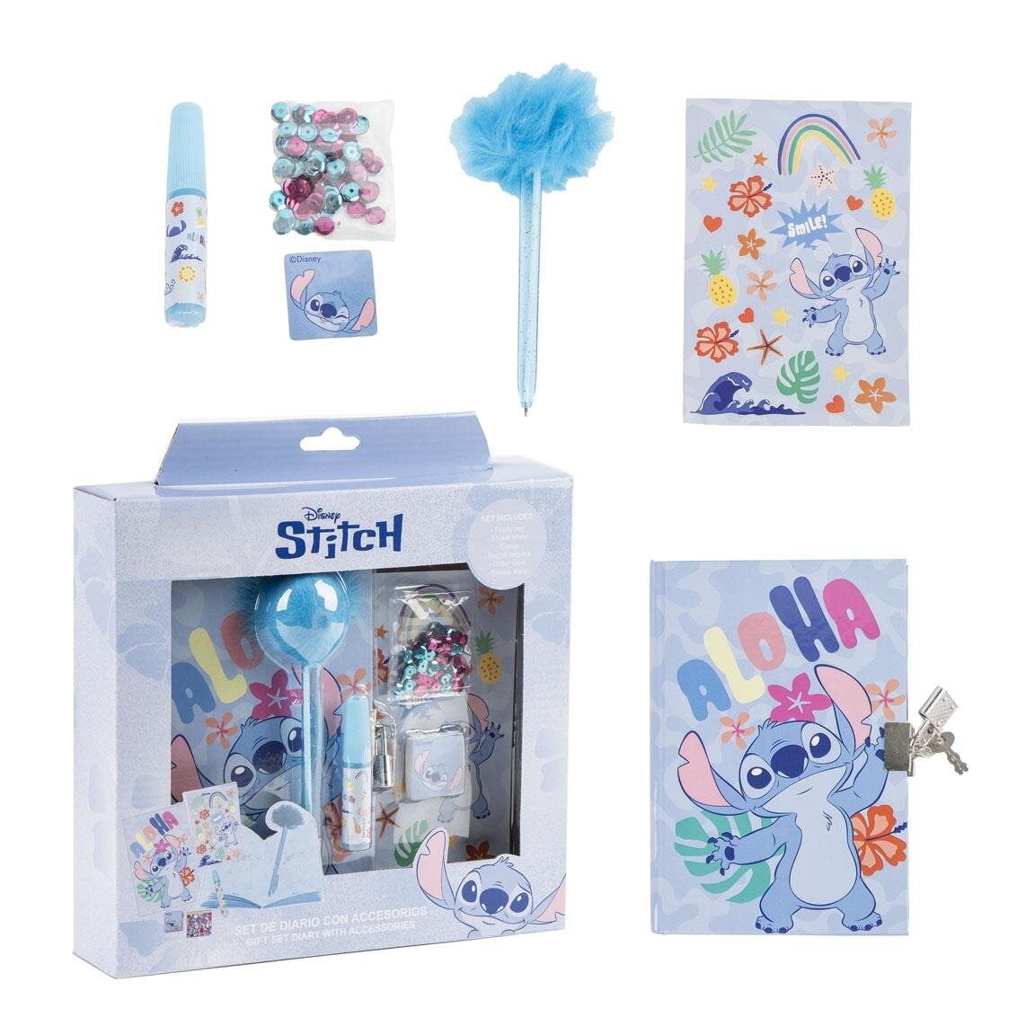 Lilo & Stitch - Tagebuch-Set
