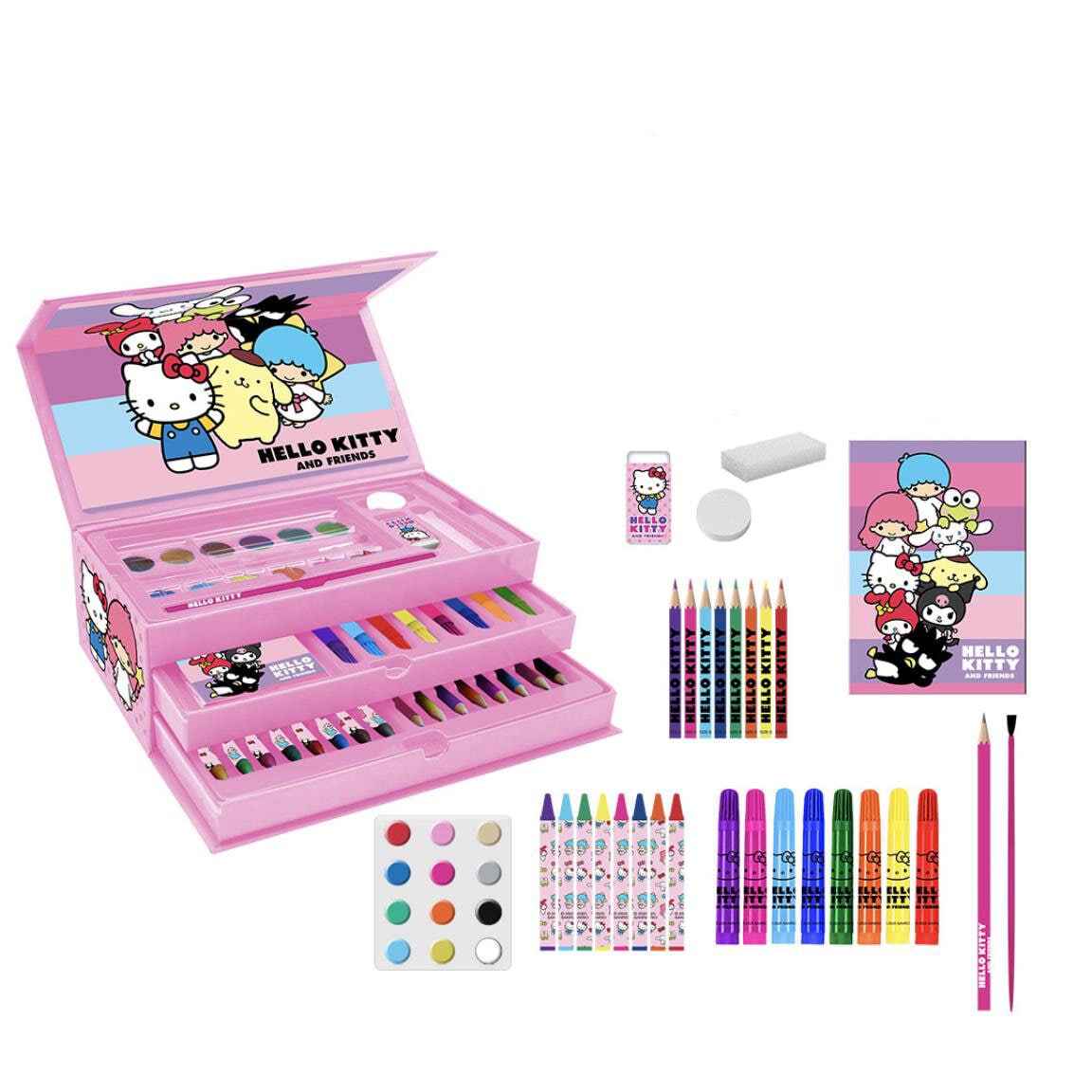 Hello Kitty - Mal- und Zeichenset