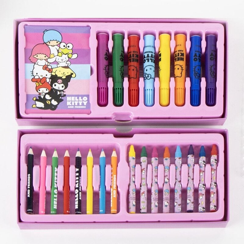 Hello Kitty - Mal- und Zeichenset