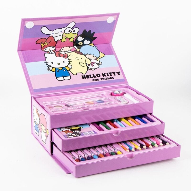 Hello Kitty - Mal- und Zeichenset