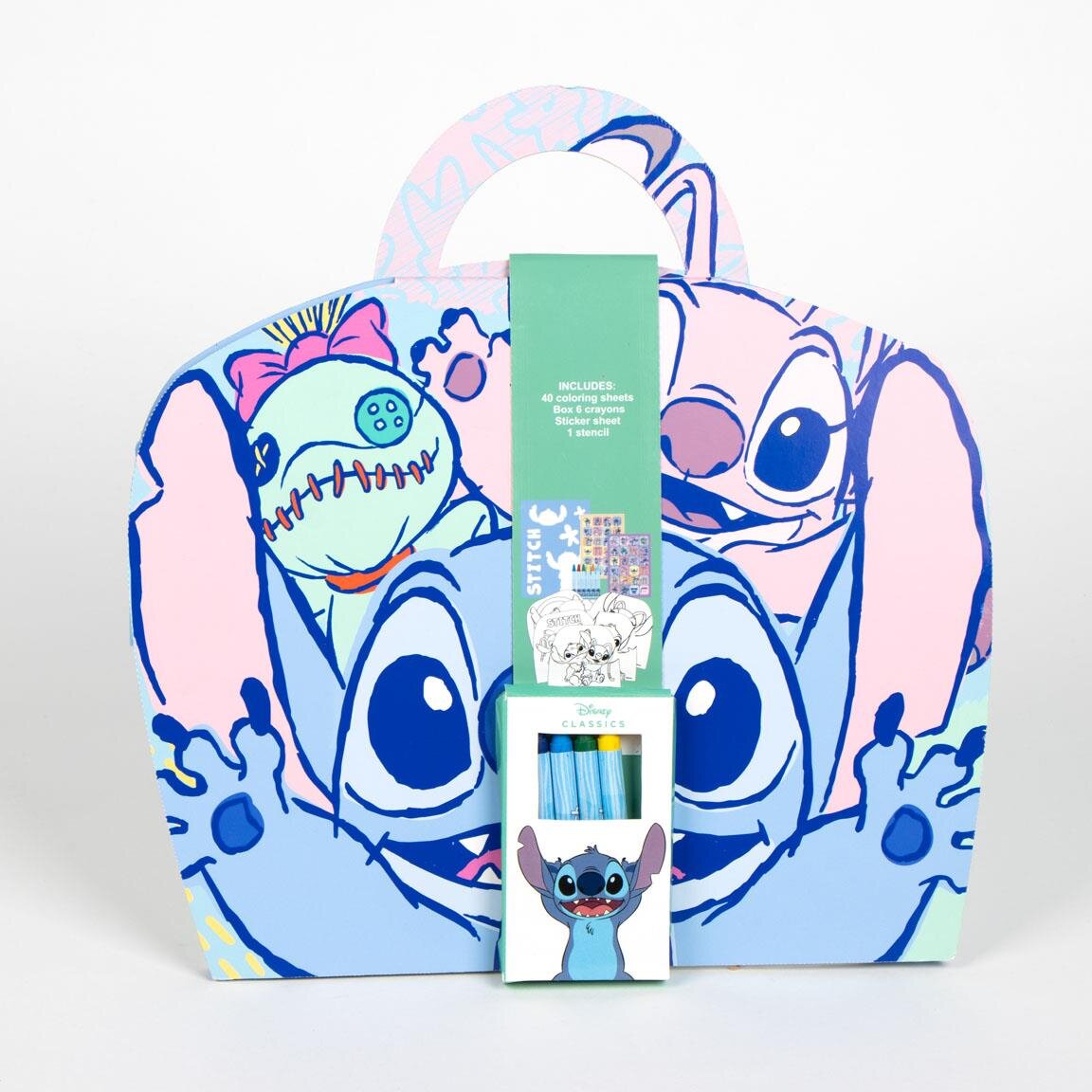 Stitch Malset mit Stickern