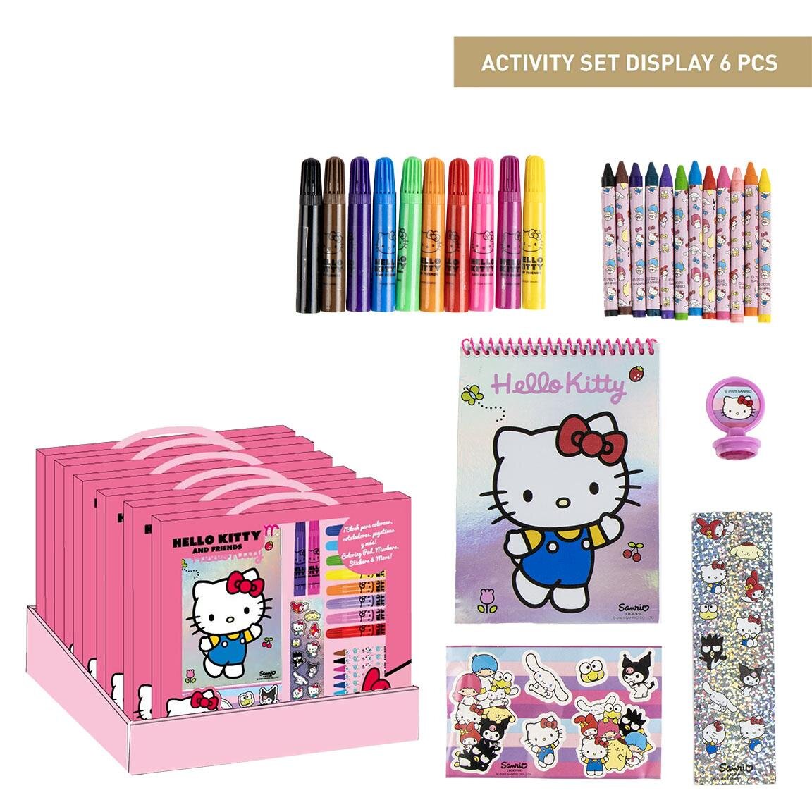 Hello Kitty Mal- und Bastelset