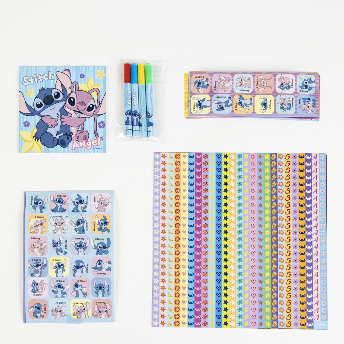 Stitch & Angel Bastelset - 1000 Aufkleber