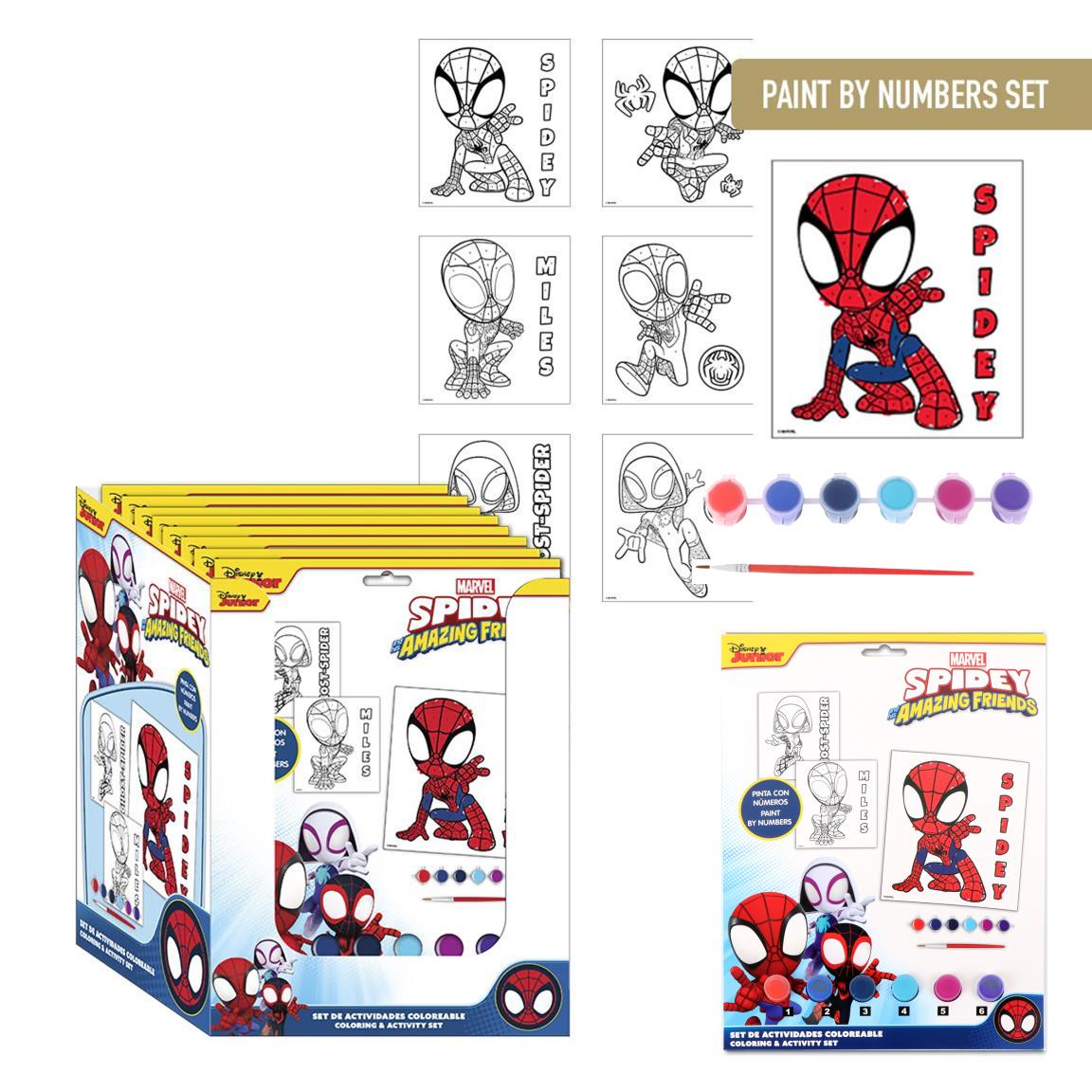 Spidey Malset Paint by Numbers