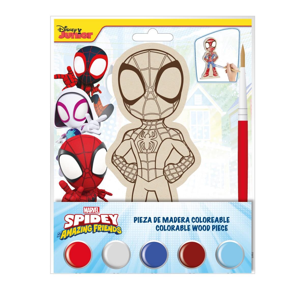 Spidey - Holzfigur zum Bemalen