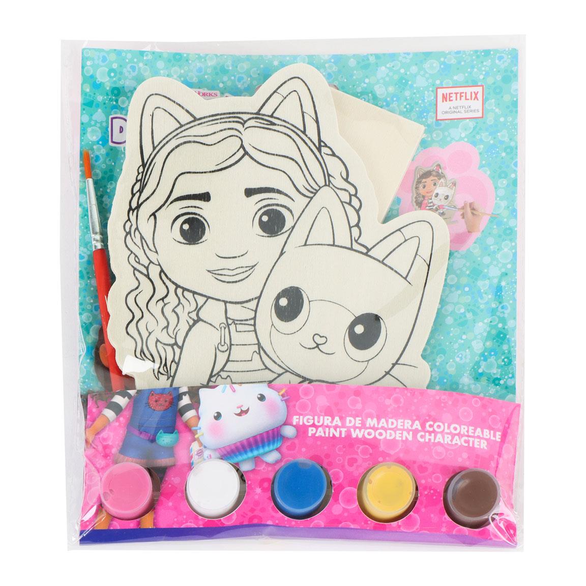 Gabby's Dollhouse - Holzfigur zum Bemalen