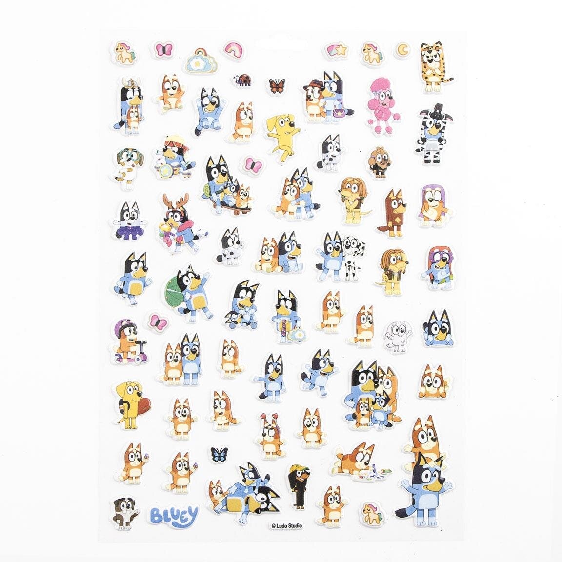 Bluey - Sticker im 300er-Pack