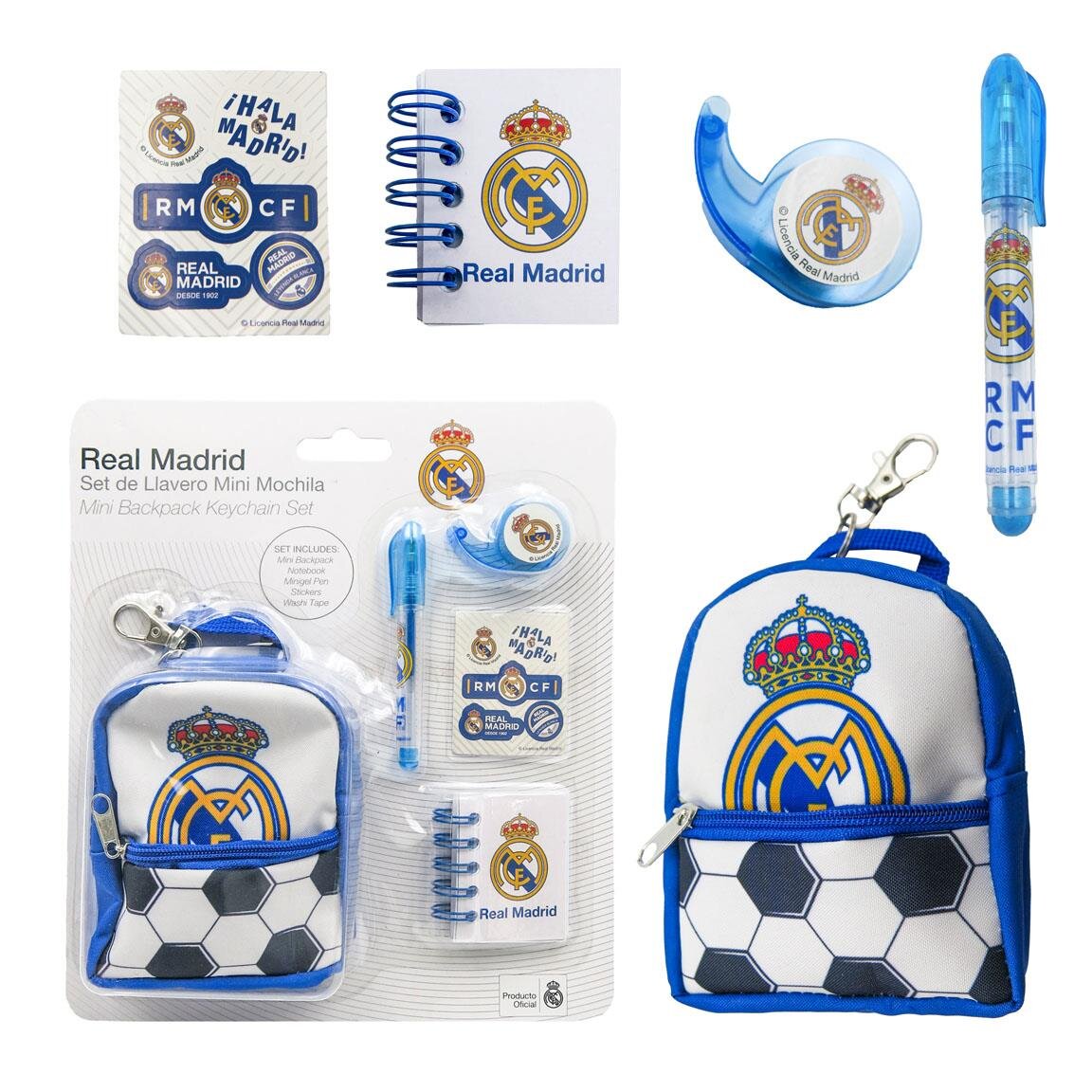 Real Madrid Schulset mit Minirucksack