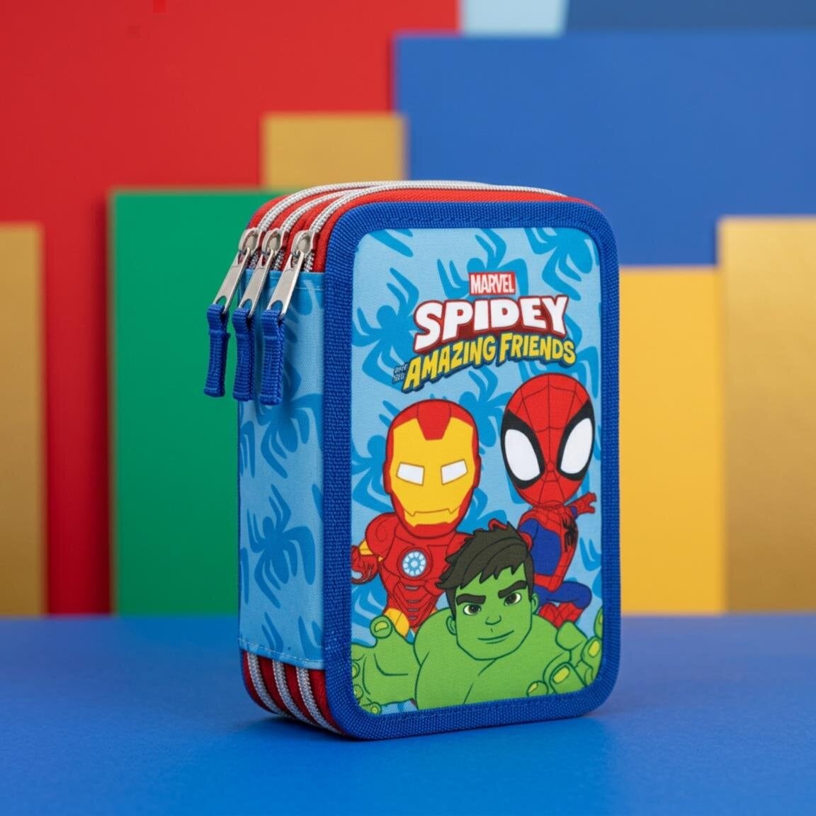 Spidey Federmäppchen mit Zubehör
