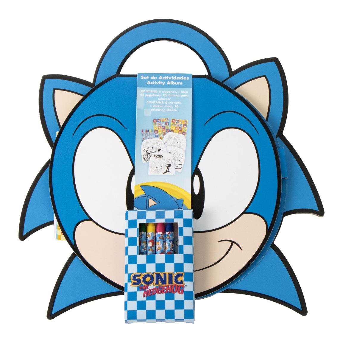 Sonic Malset mit Stickern