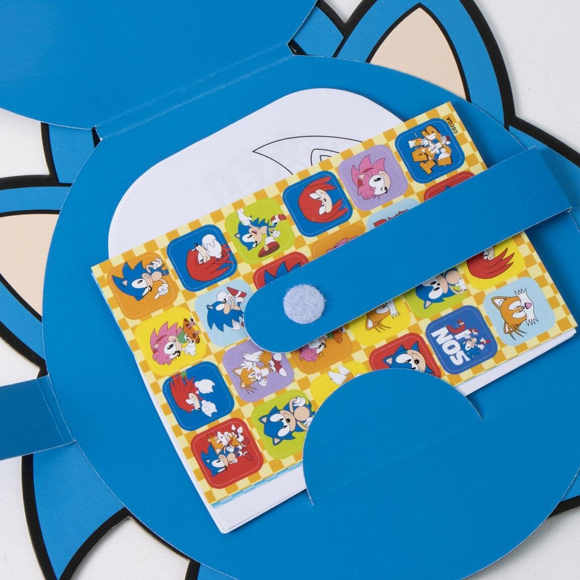 Sonic Malset mit Stickern