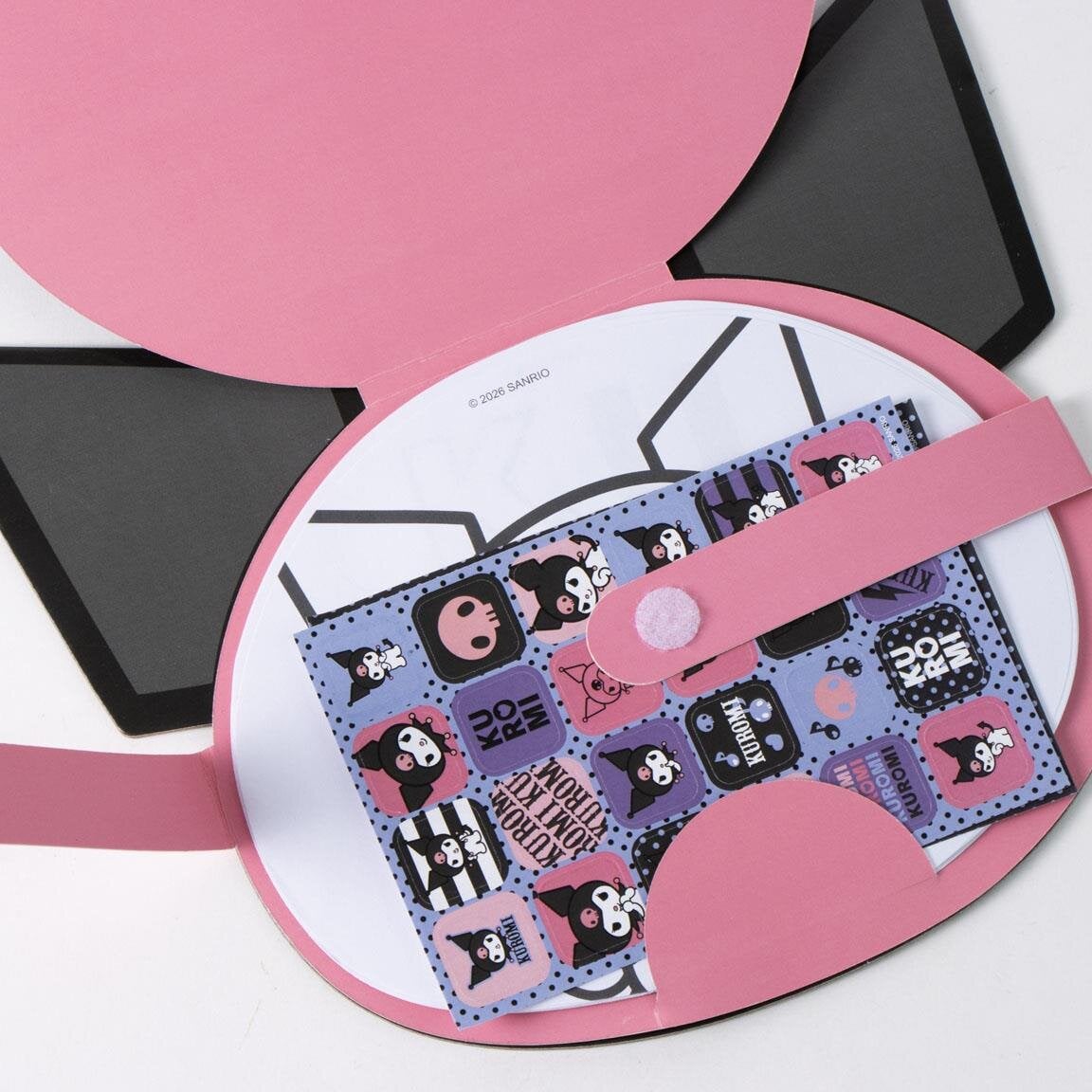Kuromi Malset mit Stickern