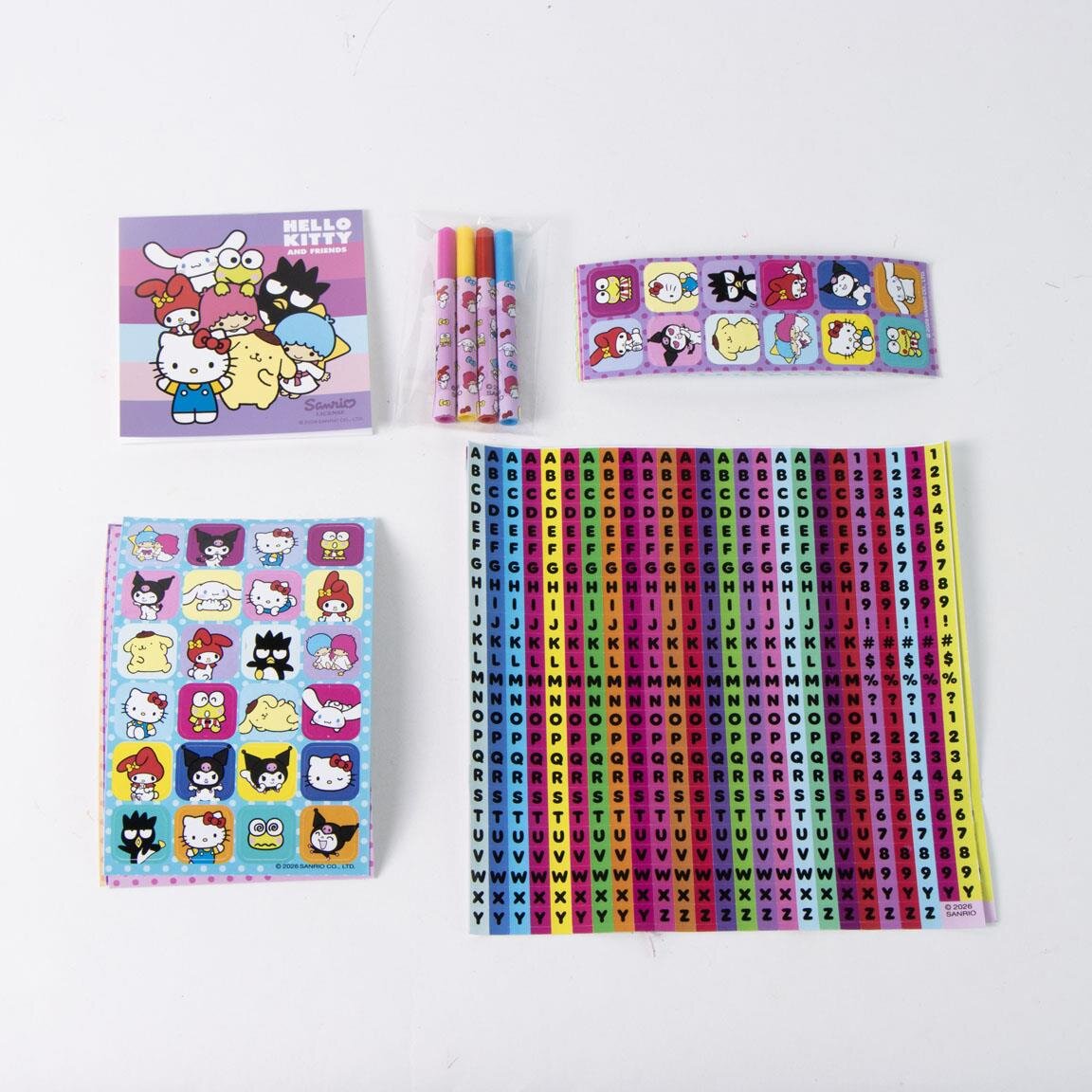 Hello Kitty Sticker- & Malset 1000 Teile