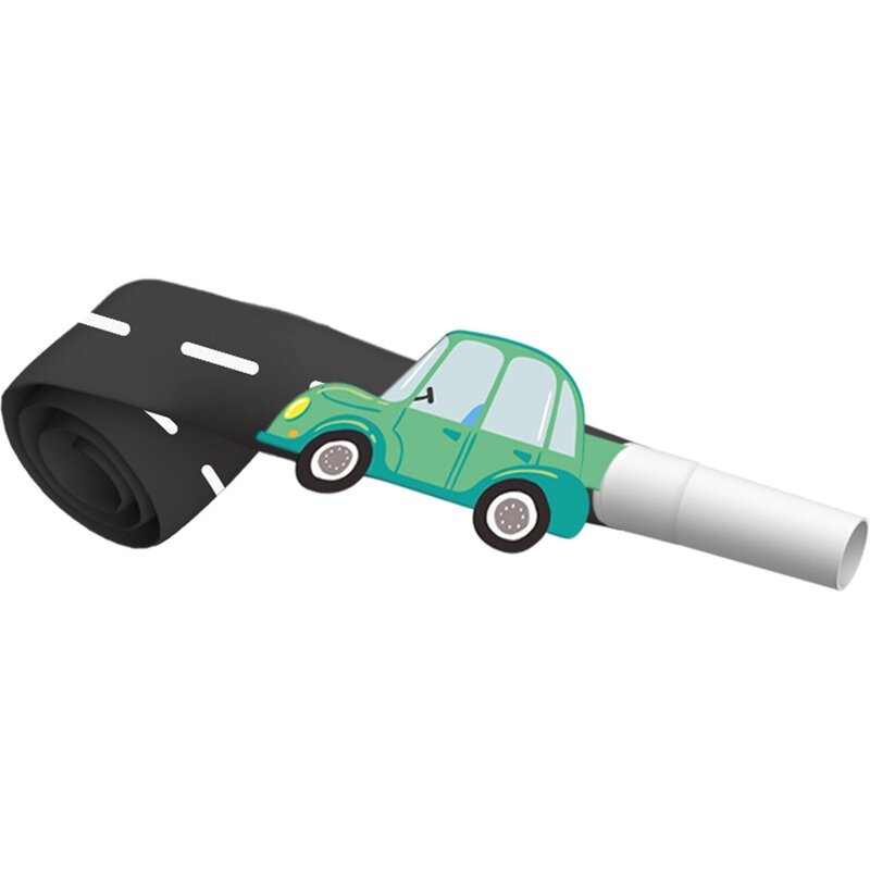 Baustelle Partytröten 6er-Pack